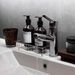 Thickened New Washbasin Storage Rack, Stainless Steel Countertop Organizer For Bathroom, No Drilling Required_maomaolike.com