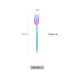 1pc Tea Forks Set Stainless Steel Small Gold Fruit Dessert For Snack Black Salad Mini Cake Fork_maomaolike.com