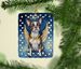 Boston Terrier My Angel Porcelain Ornament Christmas Tree Hanging Decorations For Home Christmas Holiday, Rectangle, Gift, Multicolor_maomaolike.com
