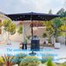 10 X 6.5Ft Rectangular Patio Solar LED Lighted Outdoor Market Umbrellas With Crank And Push Button Tilt For Garden Shade Swimming Pool_maomaolike.com