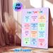 Punctuation Themed Learning Painting Poster, Bright Color-coded Educational Poster, Practical Punctuation Usage Guide To Enhance Grammar Skills, Ideal_maomaolike.com