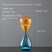 Nordic Modern Light Luxury Hourglass Timer 15/30/60 Minutes Housewarming Gift Simple Creative Decorative Ornament_maomaolike.com