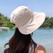 Hot Sale Bucket Hat Foldable Sunshade Sun Hats for Women Ladies Korean Round Top Fisherman Big Brim Sunshad Cap Adjustable Sunhat_maomaolike.com
