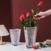Home Transparent Crystal Glass Vase Nordic Light Luxury Ins Style Living Room Hotel Arrangement Ornament Fresh Flower_maomaolike.com