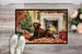 Labrador Retriever Cozy Christmas Doormat Front Door Mat Indoor Outdoor Rugs For Entryway, Non Slip Washable Low Pile, 24H X 36W_maomaolike.com