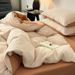 Wholesale INS Simple Line Jacquard Pure Four-Piece Nordic Style Apartment Homestay All-Cotton Washed Cotton 4-Piece Set_maomaolike.com