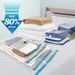 4pcs Thickened Compression Transparent Quilt Vacuum Bag, Household Clothing Storage And Sorting Bag_maomaolike.com