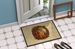 Chow Chow Christmas Flowers Doormat Front Door Mat Indoor Outdoor Rugs For Entryway, Non Slip Washable Low Pile, 24H X 36W_maomaolike.com