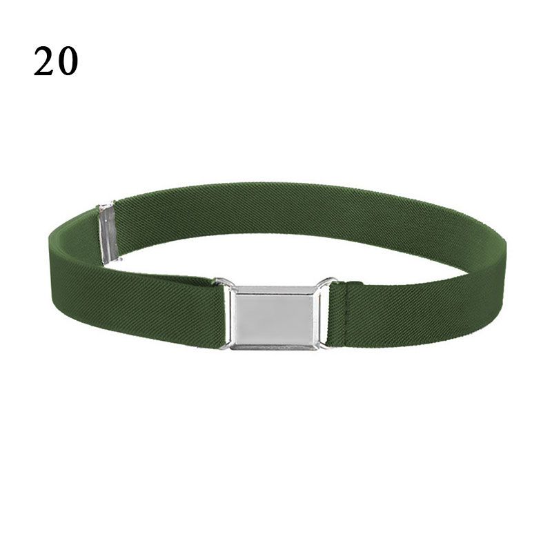 HOT 12 Styles Toddler Girls Boys Adjustable Stretch Elastic Belt With Buckle For Children Kids Waist Belts Waistband_maomaolike.com
