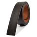 HOT New no toothless buckle belt,head men's belt metal permanent 3.5cm high quality men fashion belts_maomaolike.com