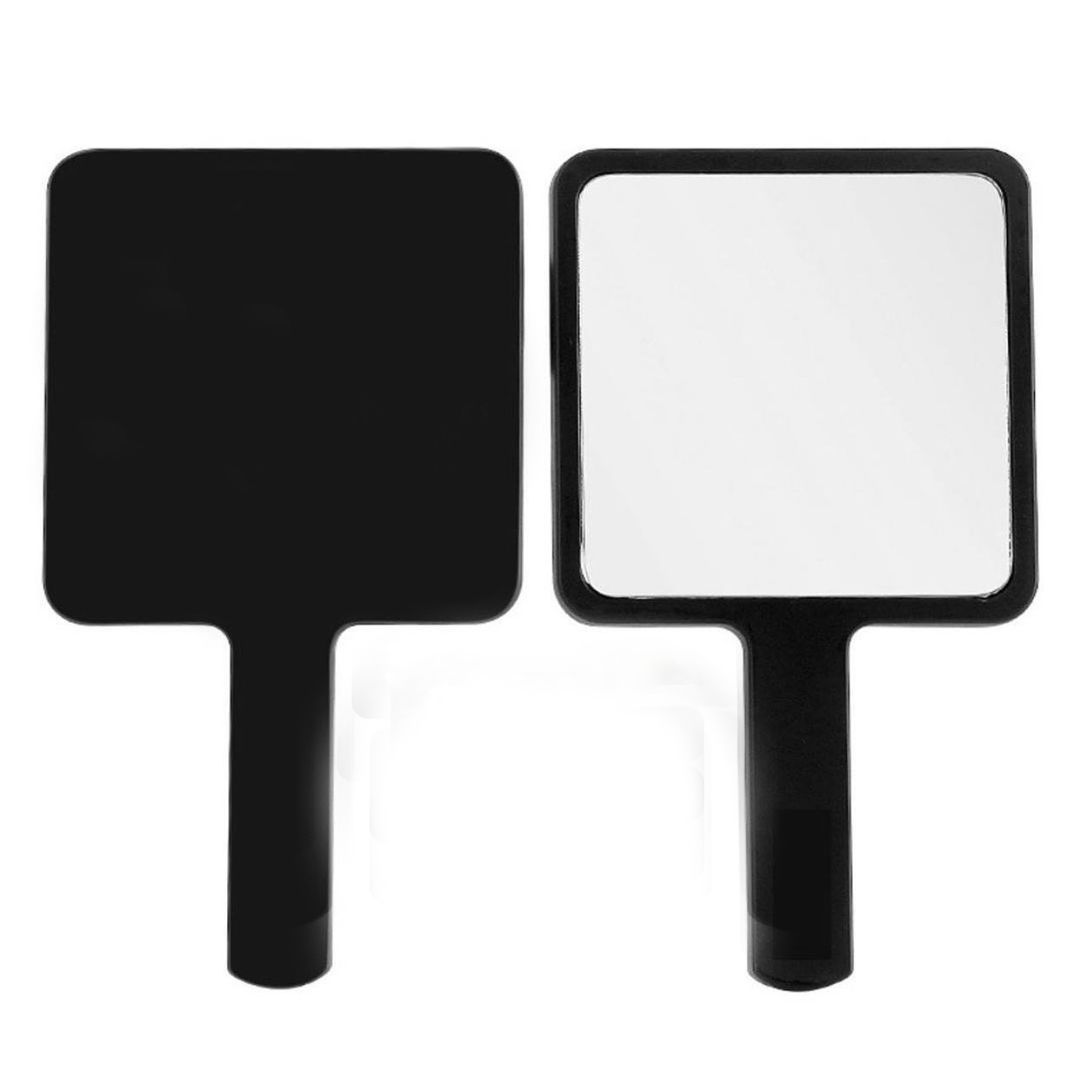 Metal Double Sided Foldable Makeup Mirror, Illuminated Desktop Vanity Mirror, Mini Portable Compact Beauty Mirror For Bedroom Dressing Table
_maomaolike.com