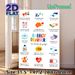 Energy Drainers Mental Health Painting Poster, Colorful Watercolor Style Mindfulness Reminder Poster, Helps Identify Energy-depleting Habits, Ideal_maomaolike.com