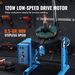 Rotary Welding Positioner 50KG, 0-90° Welding Positioning Turntable Table 0.5-6RPM 120W, With 12.4 Inch 3-Jaw Lathe Chuck & Welding Torch Stand Holder For Cutting, Grinding, Assembly, Testing_maomaolike.com