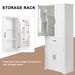 Bathroom Storage Cabinet With Doors And Drawer, Multiple Storage Space, Adjustable Shelf_maomaolike.com