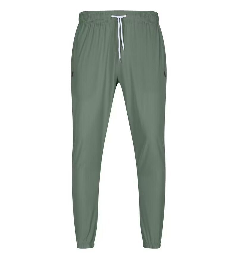 Men's Clothing Sports Trousers Thin Fitness Running Casual Pants Slim Elastic Quick-Drying Breathable Trousers_maomaolike.com