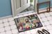 Decorating Easter White Poodle Doormat Front Door Mat Indoor Outdoor Rugs For Entryway, Non Slip Washable Low Pile, 24H X 36W_maomaolike.com