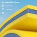 9 X 6 Lily Pad Water Mat For 2 Adults, Floating Water Pad For Lake, Pool, Ocean, Beach, And Boating, Yellow_maomaolike.com