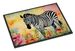 Zebra Doormat Front Door Mat Indoor Outdoor Rugs For Entryway, Non Slip Washable Low Pile, 24H X 36W_maomaolike.com