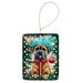 Cane Corso Christmas Porcelain Ornament Christmas Tree Hanging Decorations For Home Christmas Holiday, Rectangle, Gift, Multicolor_maomaolike.com