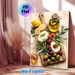 Cheese & Artisanal Food Platter Painting Poster, Warm-toned Rustic Culinary Scene Poster, Elegant Food-themed Decor Suitable For Kitchen And Dining_maomaolike.com