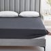 Home Garden Solid Color Sanded Pocket Bedspreads And Fitted Sheets_maomaolike.com
