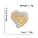 Unisex Bofeiya sweet and cute acetate heart small clip high-end side clip side hair clip top clip braided hair accessories_maomaolike.com