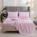 Soft Brushed Sheet Set - Minimalist Solid Color For Single/Double Bed (Breathable & Skin-Friendly, 200 Thread Count,_maomaolike.com