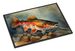 Brook Trout Doormat Front Door Mat Indoor Outdoor Rugs For Entryway, Non Slip Washable Low Pile, 24H X 36W_maomaolike.com