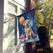 Kuvasz Happy Birthday House Flag Large Porch Sleeve Pole Decorative Outside Yard Banner Artwork Wall Hanging, Polyester, House Size, Multicolor_maomaolike.com