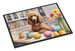 Decorating Easter Poodle Doormat Front Door Mat Indoor Outdoor Rugs For Entryway, Non Slip Washable Low Pile, 24H X 36W_maomaolike.com