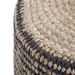 Larissa Round Braided Pouf - Natural - Stylish And Functional Home Accent_maomaolike.com