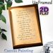 Ruth 1:16-17 Bible Verse Painting Poster, Warm-toned Mixed Font Scripture Poster, Inspirational Religious Message, Suitable For Home, Prayer Room And_maomaolike.com