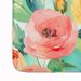 Ranunculus In Watercolor Memory Foam Kitchen Mat Machine Washable Anti-Fatigue Mat Cushion Comfort Bath Mat Or Kitchen Rug_maomaolike.com