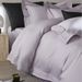 Minimalist Light Luxury Style Solid Color High-End Lace Wide-Brim Bedding Set Pure Long-Staple Cotton Four-Piece Home Textile Xibe_maomaolike.com