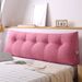 SOGA 2X 120cm Pink Triangular Wedge Bed Pillow Headboard_maomaolike.com