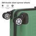 Fruit Green 3-Piece Premium ABS Luggage Set-20", 24", And 28" Suitcases With Multi-Position Handle, Silent Spinner Wheels, And TSA-Approved Lock-Durable, Stylish, And Spacious Travel Gear_maomaolike.com