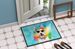 Westie Hippie Dawg Doormat Front Door Mat Indoor Outdoor Rugs For Entryway, Non Slip Washable Low Pile, 24H X 36W_maomaolike.com