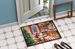Cookies With Santa Claus Mrs. Claus Doormat Front Door Mat Indoor Outdoor Rugs For Entryway, Non Slip Washable Low Pile, 24H X 36W_maomaolike.com