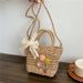 【 3839 People's Collection 】 Woven Beach Grass Woven Outdoor Small Bags, Ethnic Yunnan Seaside Travel, Spring And Summer_maomaolike.com