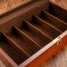 Unisex Glasses sunglasses multi-cell storage box with lock Aspergillus wood myopia sunglasses finishing dust display box_maomaolike.com