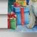 Scottish Terrier Christmas Reindeer House Flag Large Porch Sleeve Pole Decorative Outside Yard Banner Artwork Wall Hanging, Polyester, House Size, Multicolor_maomaolike.com