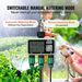 VEVOR Water Timer, 3 Outlets, Hose Watering Sprinkler Timer, With 3 Independent Watering Zone LCD Display Rain Delay Mode Manual Mode 360° Brass Inlet Metal Filter, IPX6 Waterproof For Yard Watering_maomaolike.com