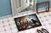 Black Cat Spooky Halloween Doormat Front Door Mat Indoor Outdoor Rugs For Entryway, Non Slip Washable Low Pile, 24H X 36W_maomaolike.com