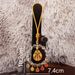 New Colorful Car Hanging Ornament Five-Way God Of Wealth Peace Eight Treasures Compass Abacus Crystal Wholesale_maomaolike.com