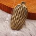 Brass With Rope Metal Creative Cultural Play Hand Twist Playable Corn Handle Piece Golden Jade Full House_maomaolike.com
