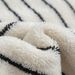 Towel、Super Absorbent High-weight Pure Cotton Black And White Fine Striped Bath Towel, Set, Thickened, Soft, Absorbent,_maomaolike.com