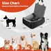 IFurffy Dog Car Seat, Pet Car Seat With Storage Pockets And Clip-On Safety Leash, Washable Coral Fleece Dog Booster Seat For Small Medium Dogs, Small Dog Car Seat For Travel Dog Car Bed (Grey)_maomaolike.com