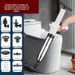New Model Pipe One-Push Stainless Steel Household Sewer Floor Drain Dredge Toilet Suction_maomaolike.com