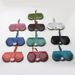 Unisex Snake print Glasses Bag Portable Fashion Glasses case Cute sunglasses protective case Women's glasses clip Glasses bag_maomaolike.com