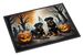 Rottweiler Spooky Halloween Doormat Front Door Mat Indoor Outdoor Rugs For Entryway, Non Slip Washable Low Pile, 24H X 36W_maomaolike.com